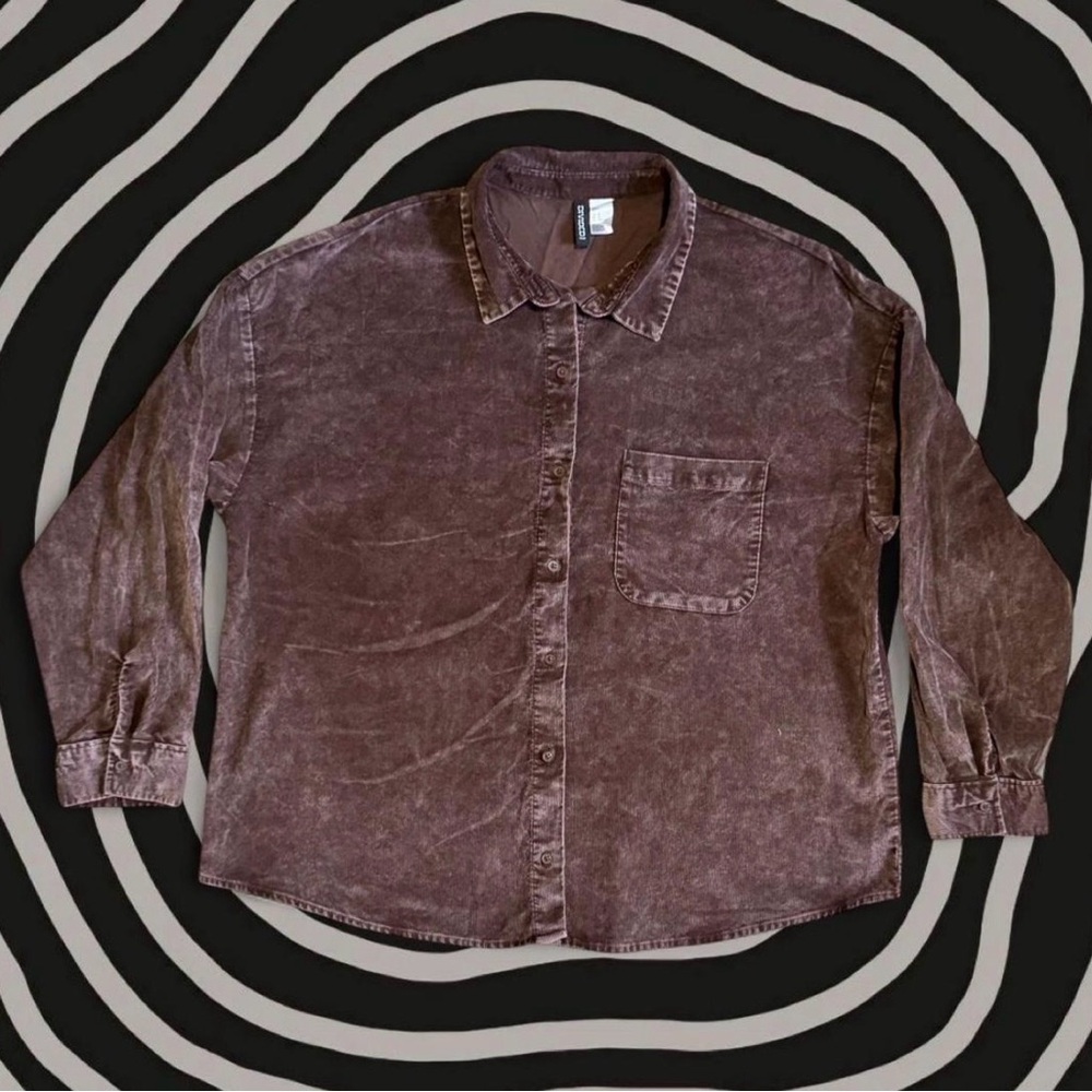 Divided Button Down Shirt